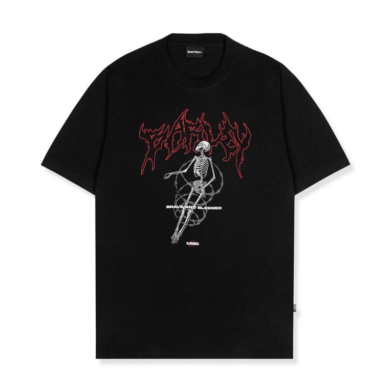 KAOS DISTRO T-SHIRT BARLEY RING / KAOS PRIA WANITA