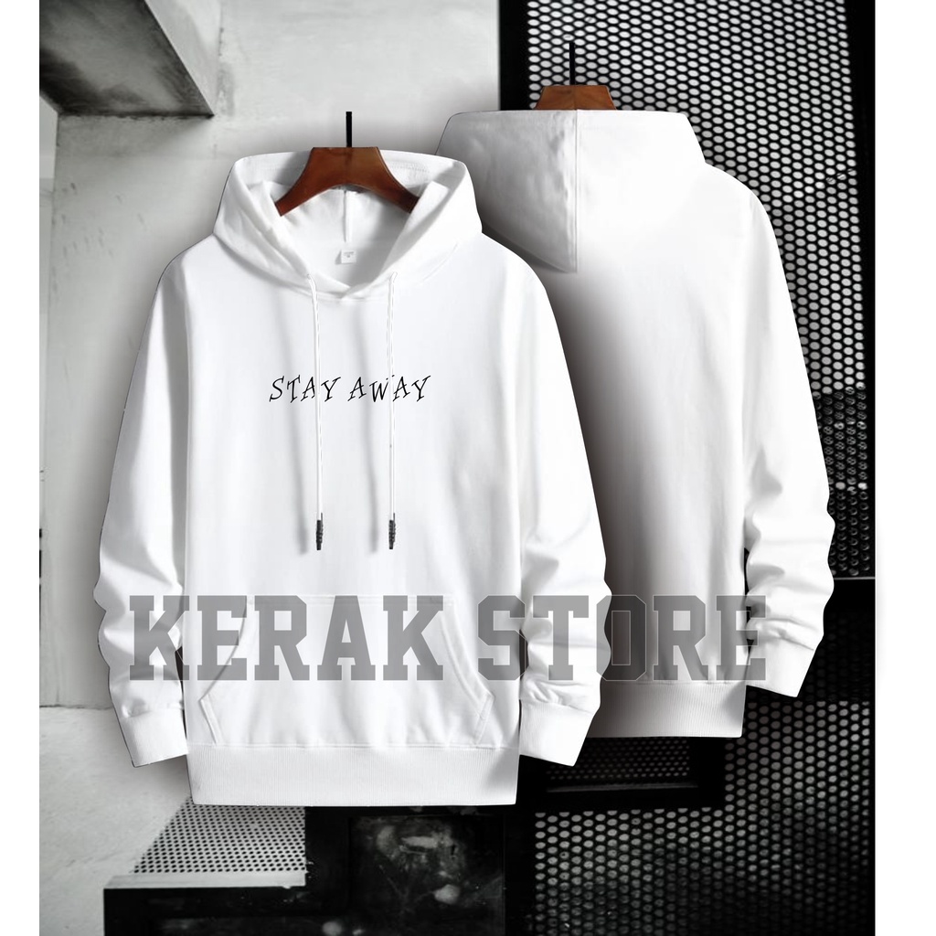 NEW sweater hody pria/jaket distro original STAY AWAY BEST SELLER