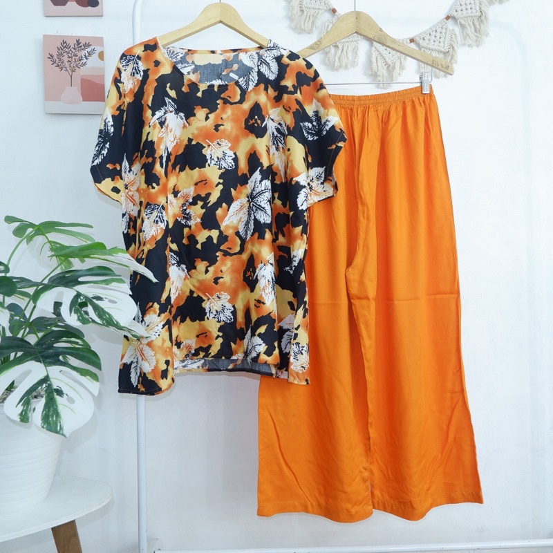 BABYDOLL JUMBO RAYON FIT TO XXXL LD 130 (CELANA PANJANG) SERI 1 LD125 LD130-PJXL 27