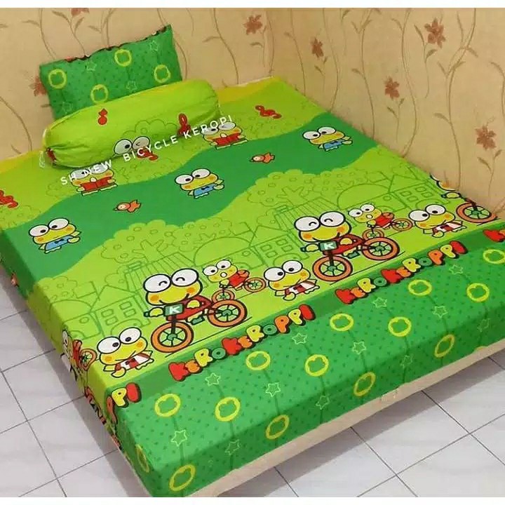 Sprei Homemade Termurah Motif Karakter Anak Dewasa Brown Grass