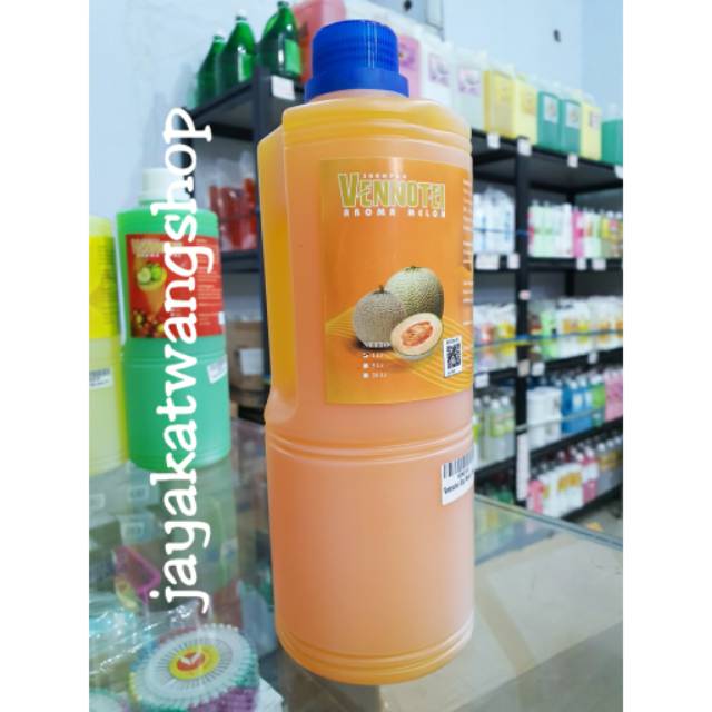 VENNOTEI SHAMPOO Botol Vennotel 1 L / 1000 ML Aroma Melon / Strawberry / Lemon / Apel - Venotel