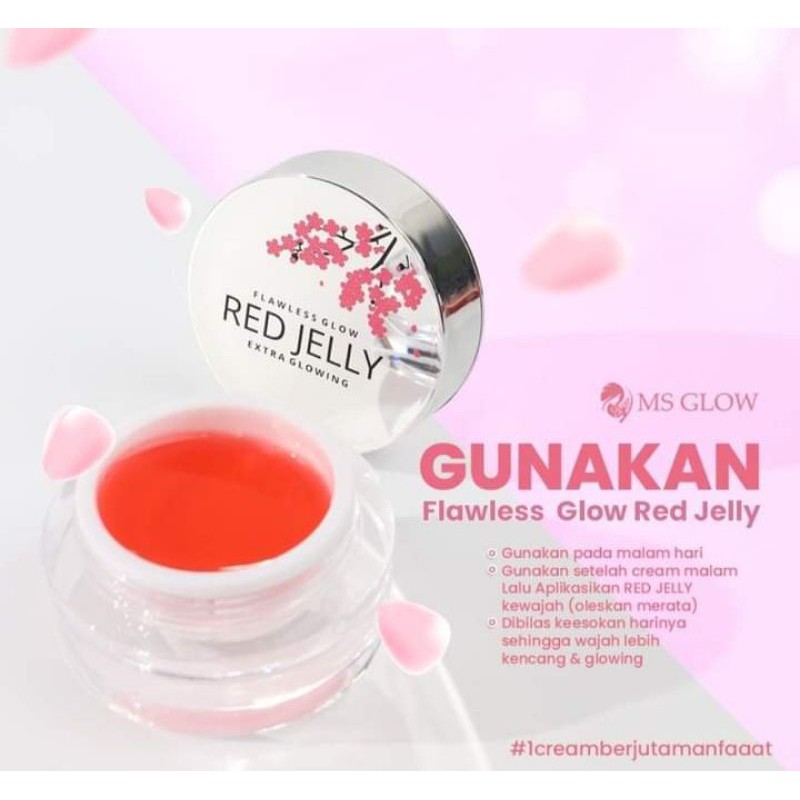 RED JELLY MS GLOW FREE JJ GLOW MINI