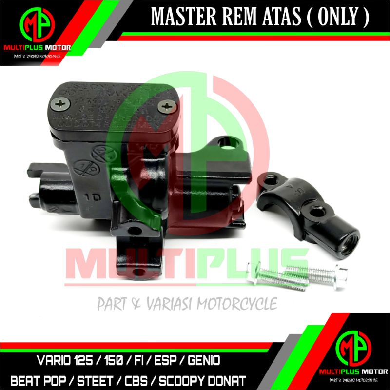 Master rem atas Tabung minyak rem atas set Upper pump only BEAT FI ESP CBS,BEAT POP CBS,BEAT STREET 