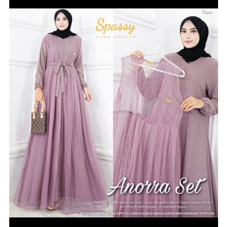 Annora Set Dress / Gamis Annora