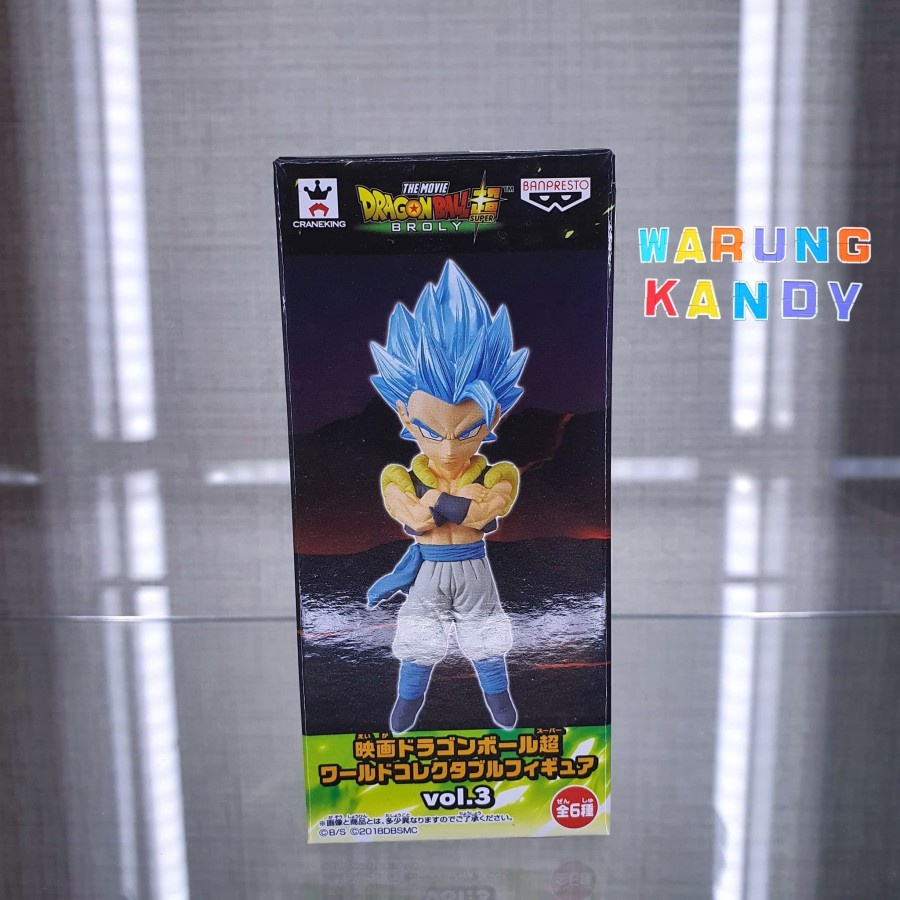 WCF DBZ Gogeta Blue Dragon Ball Super Broly MISB