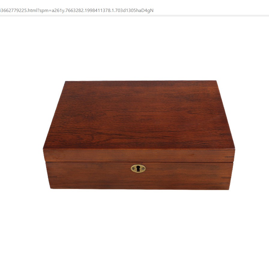 Kotak Kayu Jam Tangan Koleksi  Arloji  Gelang Mewah Berkunci Vintage / Model Jadul Ada Kunci Murah