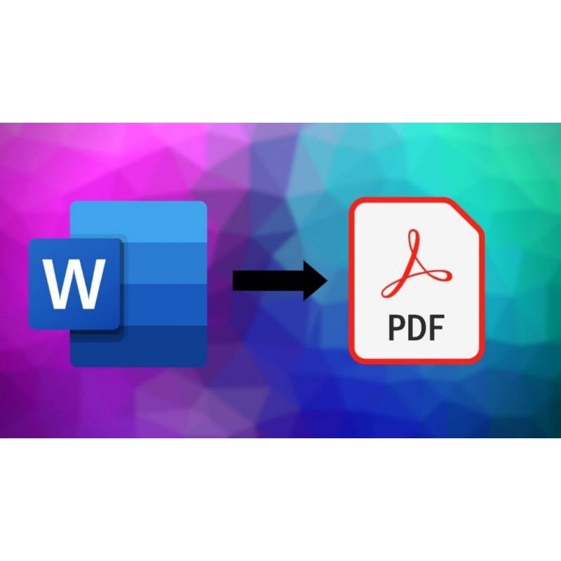 Jasa Convert Word to PDF, PDF to Word