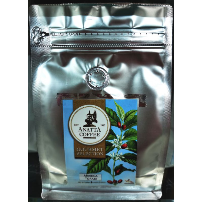 

Arabica Toraja 250gr (Bubuk/biji)