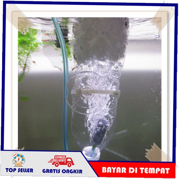 Kaldness Kaldnes K1 1Liter Pesu Alat Media Filter Aquarium Micro Aksesoris Batu Akuarium Mini MURAH