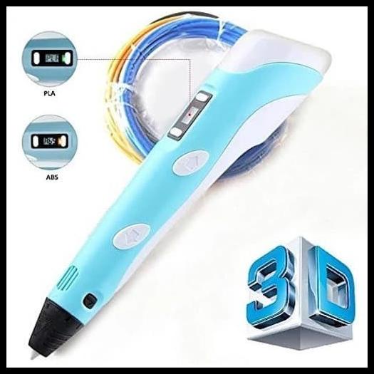 

3D Stereoscopic Printing Pen For 3D Drawing Lukis 3 Dimensi