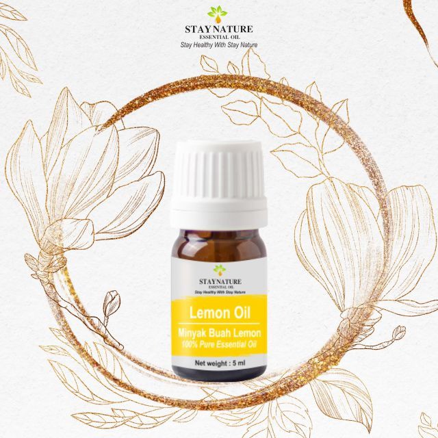 LEMON ESSENTIAL OIL [Staynature] /MINYAK ATSIRI LEMON