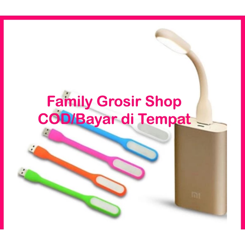 led light usb / lampu led elastis / lampu baca model sikat gigi