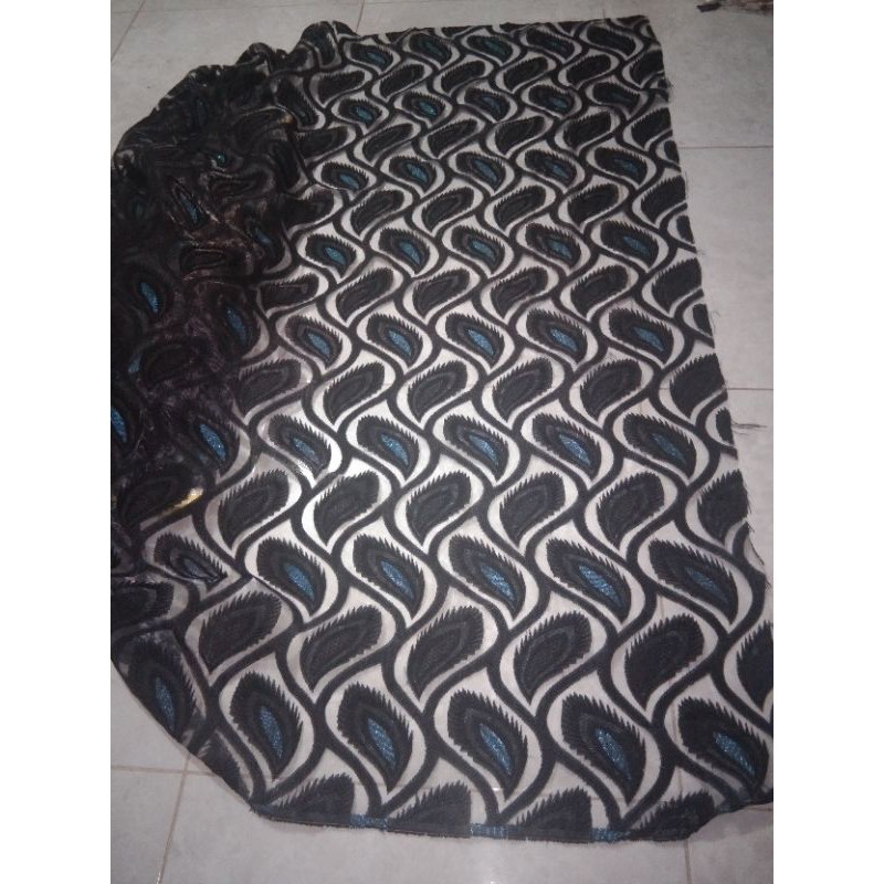 Kain Organza Mata Dewa, jumbo bulu krisna