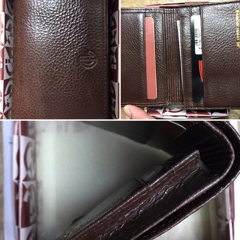 Dompet Kartu Cardholder Pria Wanita Kulit Asli Cerry Jourdan