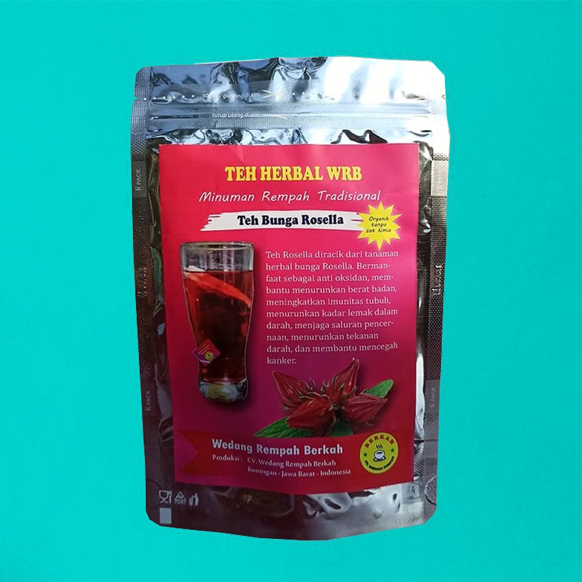 

Minuman Rempah - Teh - Bunga Rosella - Isi 6