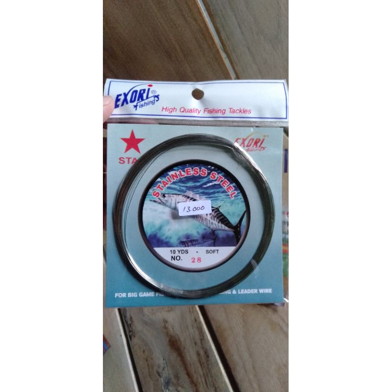 senar kawat pancing neklin no 28