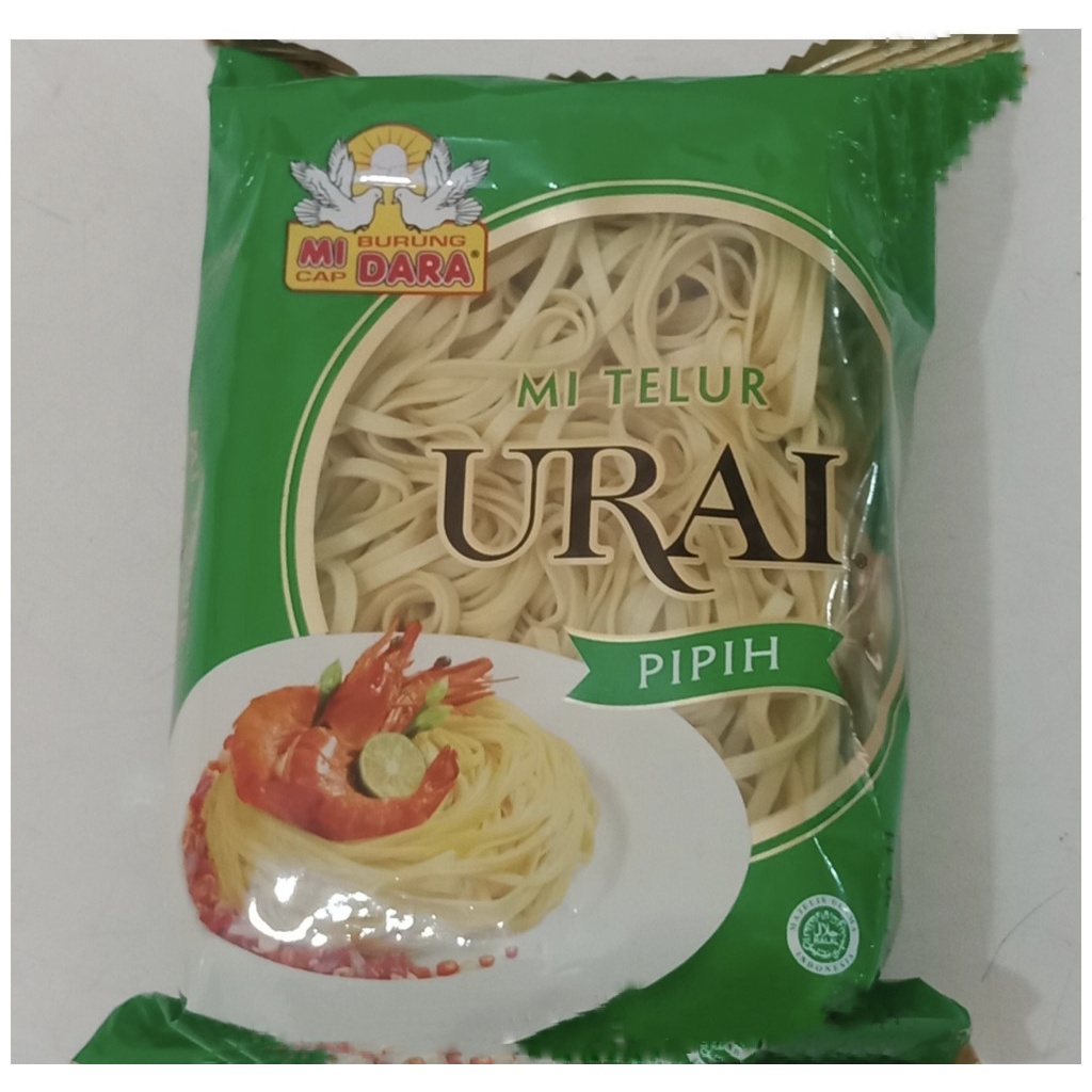 

Mie Burung Dara Pipih Urai 140 Gram