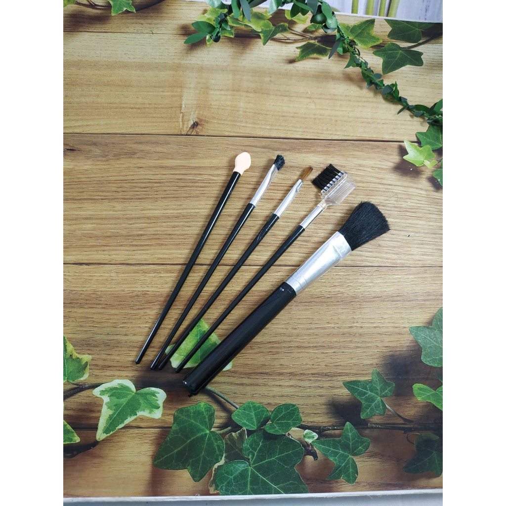 5Pcs / Lot Brush Kosmetik / Makeup untuk Eyeshadow, Alis,Tokopelanginicer