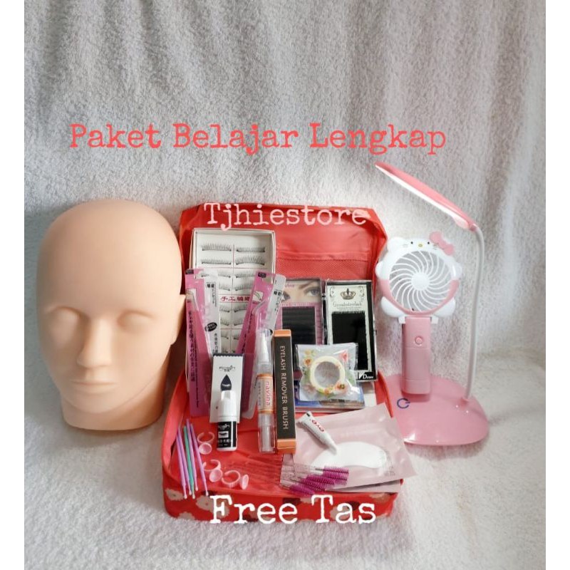 Paket Belajar Eyelash Extension/Paket Eyelash Extension