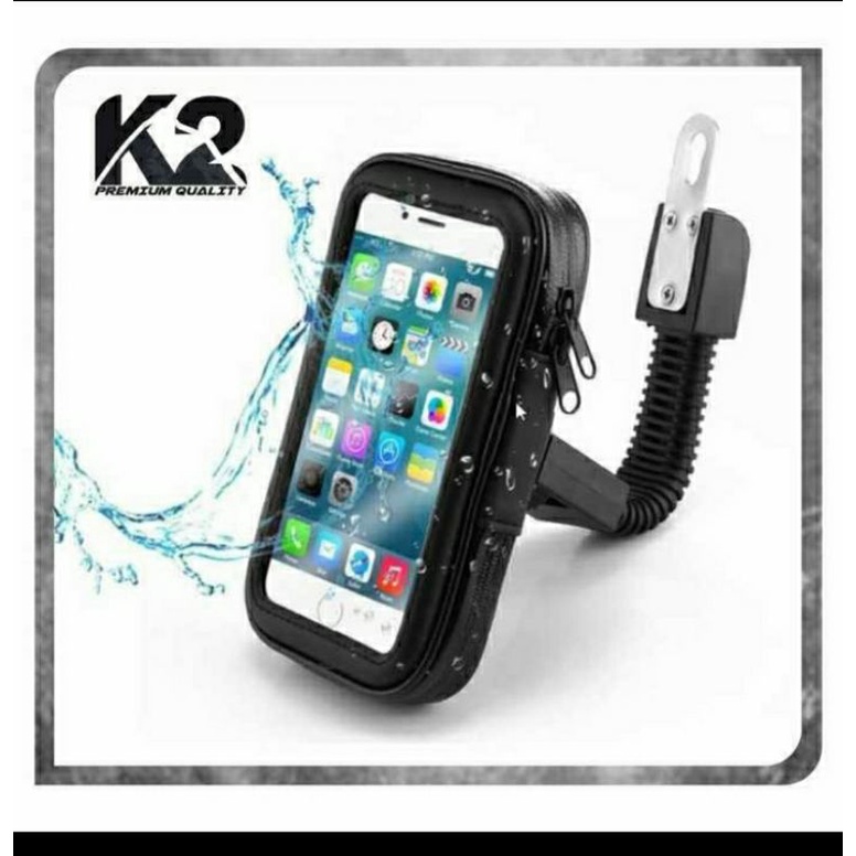 HOLDER hp handphone waterproof motor NMAX Genio Vario PCX Adv