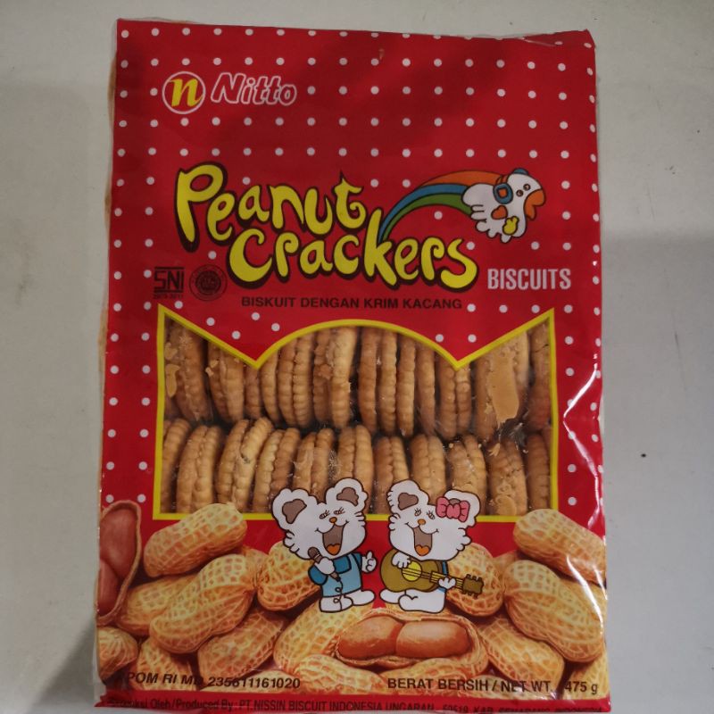 Jual Nitto Peanut Crackers 475 gr Shopee Indonesia
