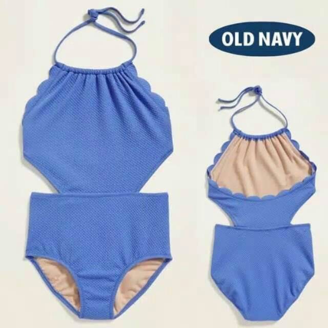 SWG-ON005 OldNavy Blue Swimsuit
