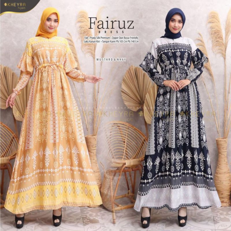 FAIRUZ DRESS / DRESS MOTIF / ORI KHEYRA
