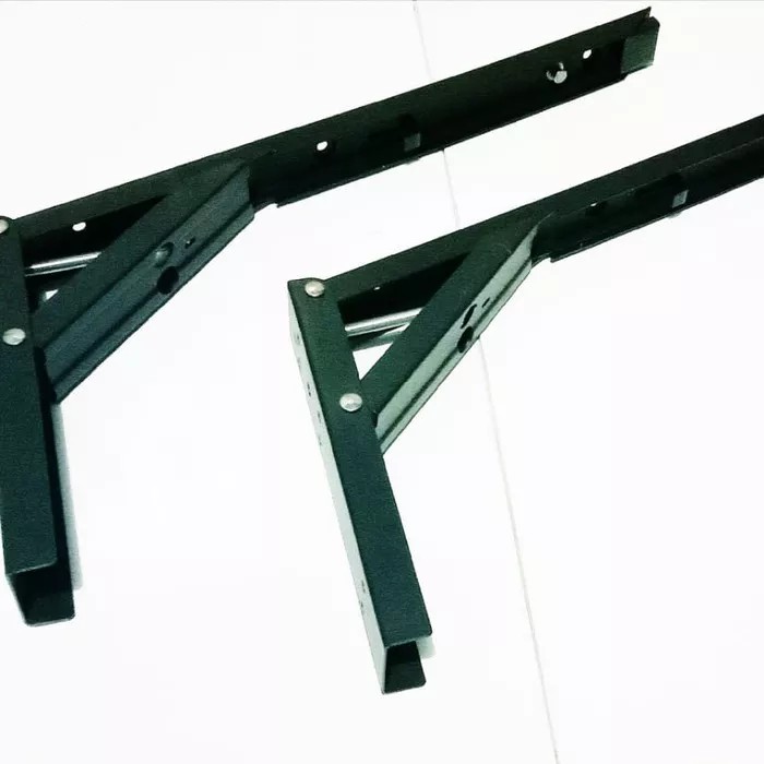 

BRAKET SIKU LIPAT BESAR 20" (50CM )WARNA HI - Hitam