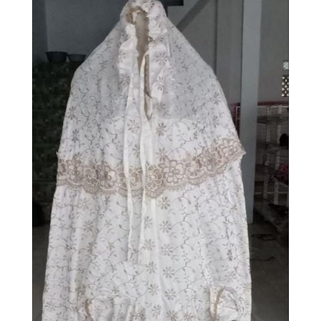 Mukena Terusan Sutra