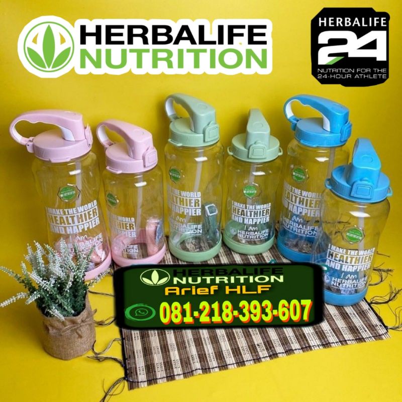 SALE Botol Minum HERBALIFE Taiwan Original ( 2 Liter)