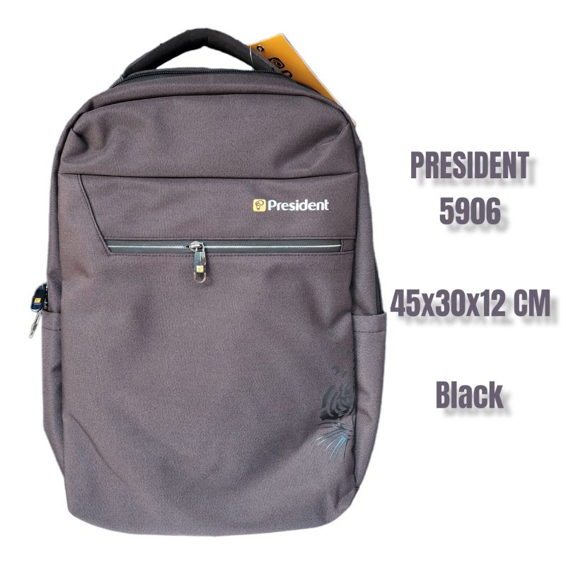 PROMO CUCI GUDANG Tas Ransel president/Tas pria/Tas wanita original - USB PORT