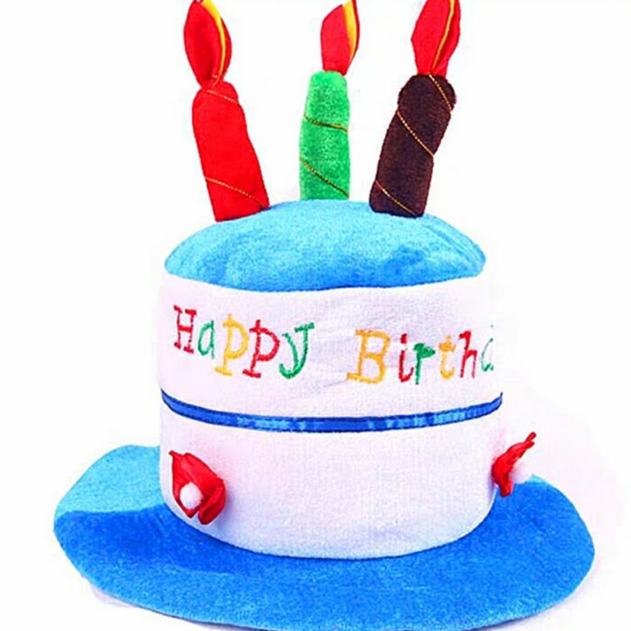 Birthday cake hat topi ulang tahun kue ulang tahun