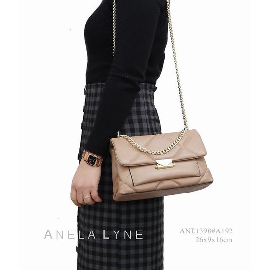 ANELA LYNE SLING BAG WITH CHAIN STRAPS ANISIA 1398#A192 ORIGINAL