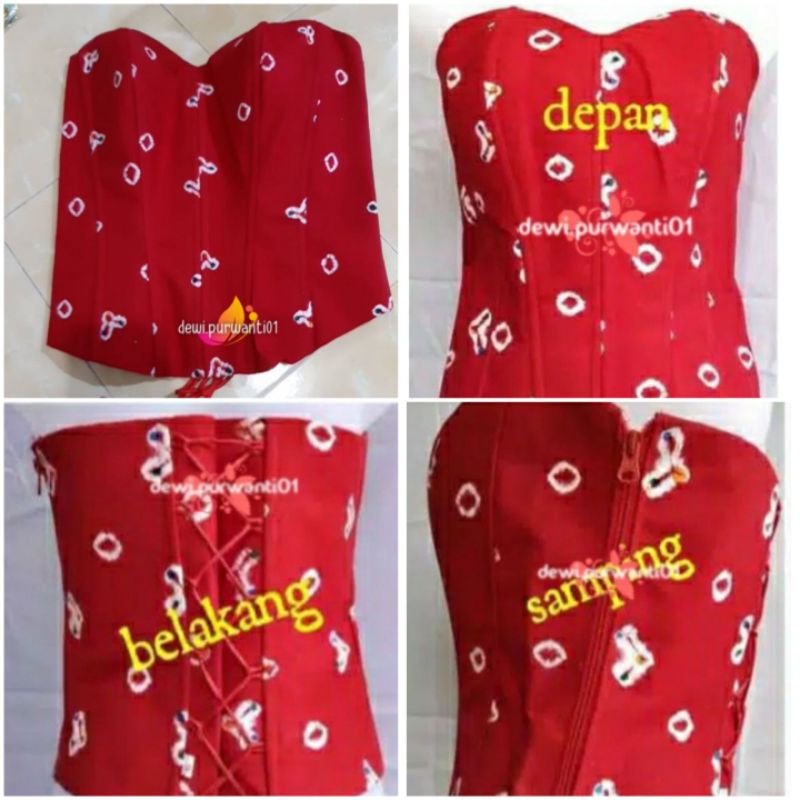 Kamisol Jumputan/Longtorso