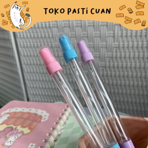 

pulpen pena botol handsanitizer tinta hitam pen lucu imut keperluan anak sekolah bisa COD bolpen fancy unik termurah import