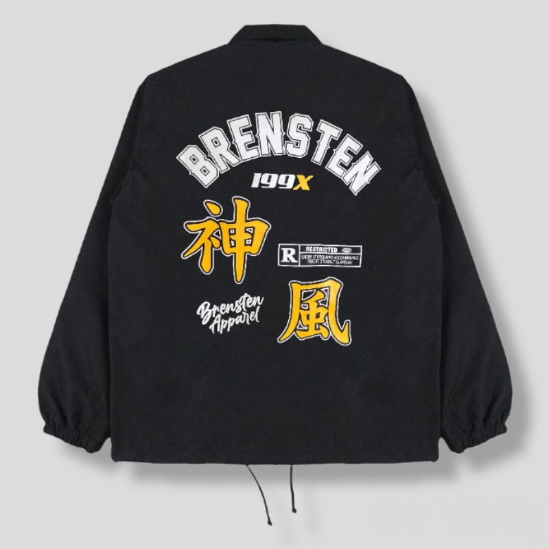 JACKET COACH PARASUT BRENSTEN BISBOL DEWASA KEKINIAN/ COACH PARASUT BISBOL TERBARU MURAH [COD]