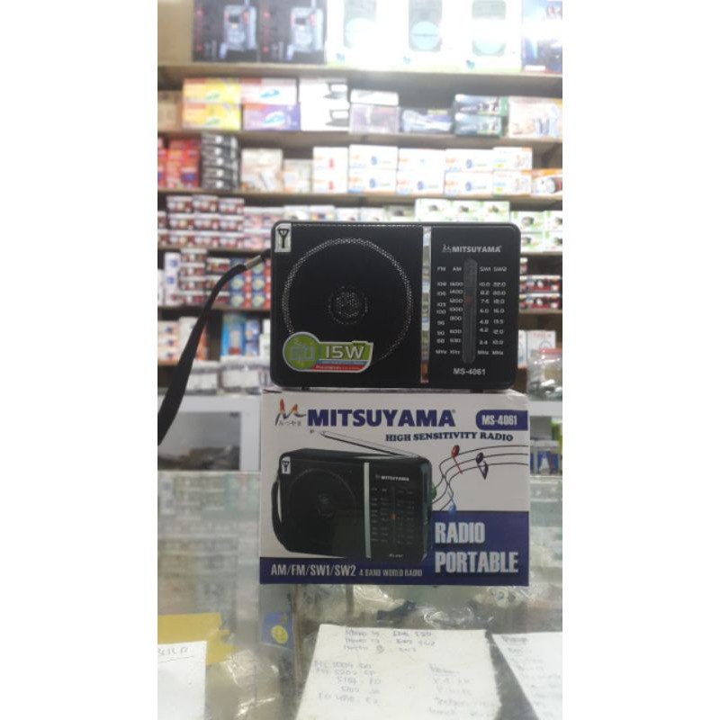 Radio portable mitsuyama MS 4061