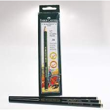Pensil Faber Castell 2B / Pensil For Exam / Pensil Graphite 2B