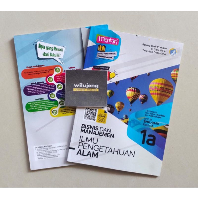 (K13) LKS Mentari Ilmu Pengetahuan Alam IPA Kelas 10 Bisnis dan Manajemen SMK 22/23