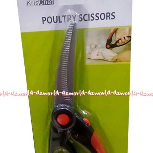 Krischef Poultry Scicssors Gunting Ayam Kalkun Dapur Perkakas Scicssor Kris Chef