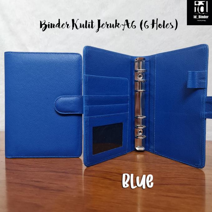 

HOTLIST BINDER UKURAN A6 (6 LOBANG RING) 10 WARNA PILIHAN