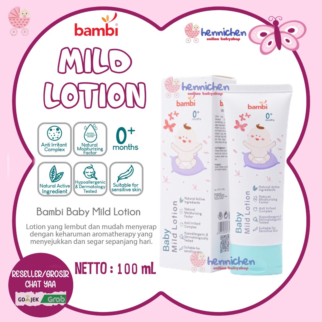 Bambi Baby Mild Lotion 100mL