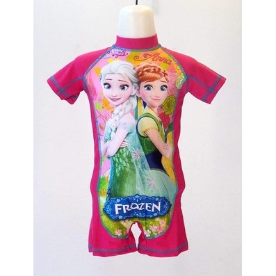 Baju Renang Anak Perempuan |Baju Renang Frozen|Baju Olahraga