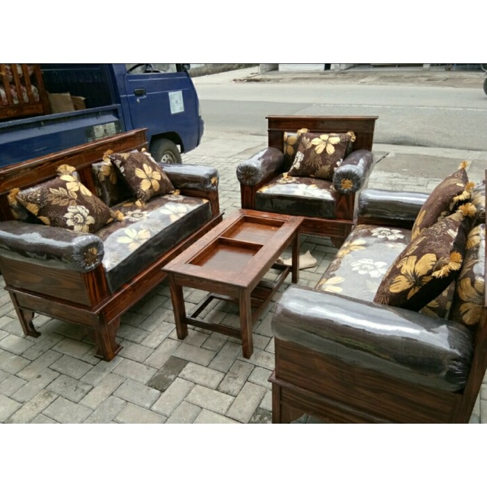 Sofa Kayu Kursi Ruang Tamu Murah 221 Shopee Indonesia