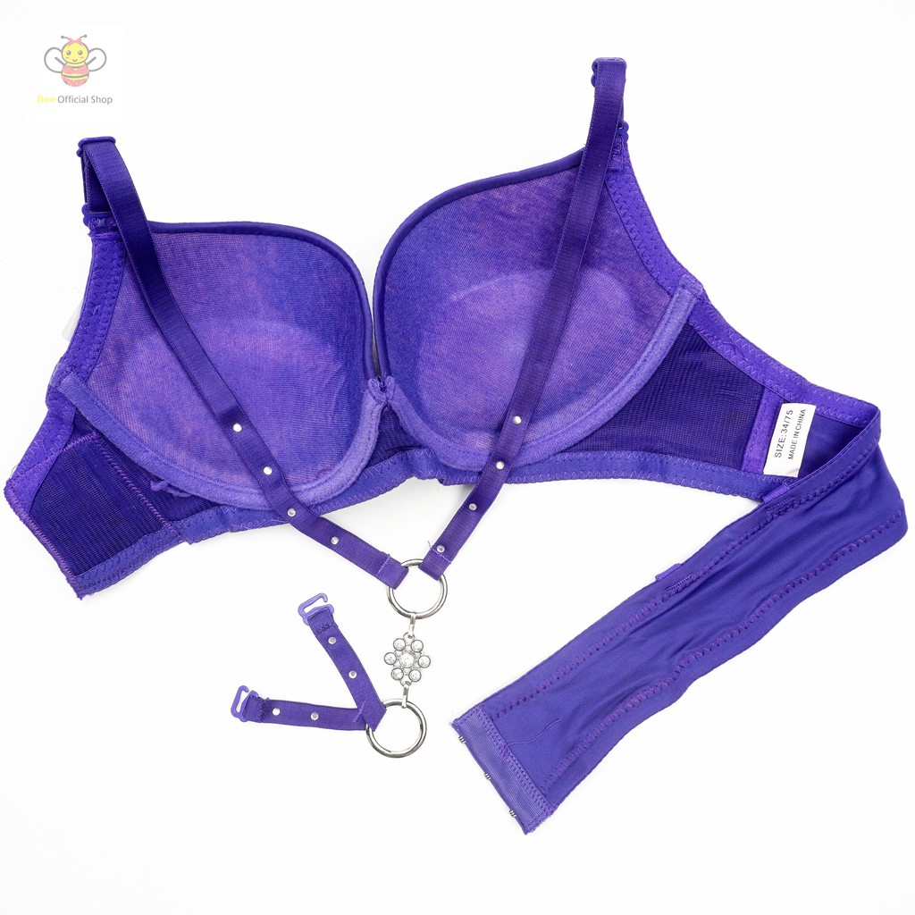 BEE - Bra Bh Murah Push Up Kancing Tiga DAIFONA 642 / 643
