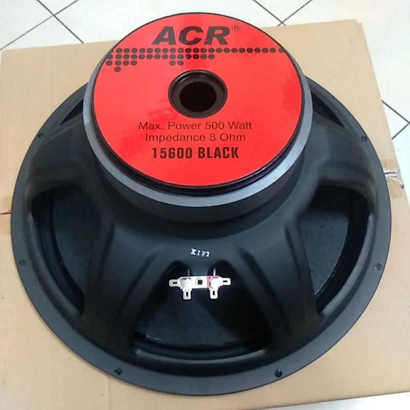 SPEAKER ACR 15" 15600 BLACK ACR WOOFER 500 WATT