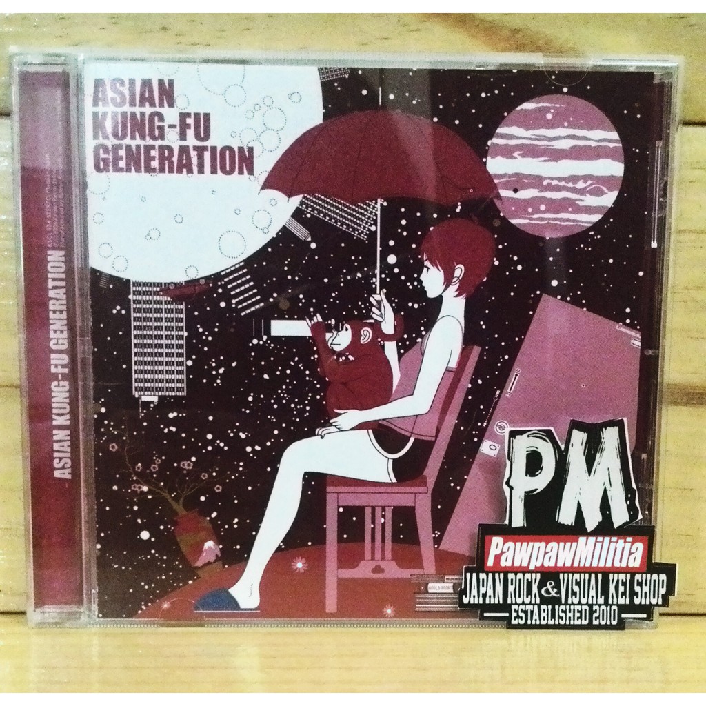 CD ASIAN KUNGFU GENERATION WORLD APART  REGULER EDITION