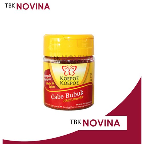 CABE BUBUK Koepoe Koepoe / Chili Powder Kupukupu / Cabe kupu (23gr)