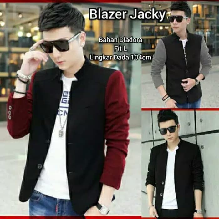 JAS  blazer korea jas keren hoodie pria murah berkualitas  COC KATOO
