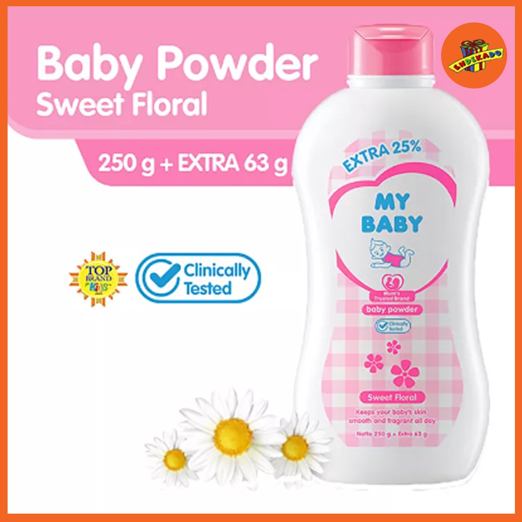 MY BABY BEDAK 250G +63G - Bedak Bayi